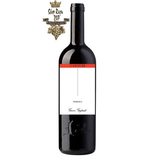 Rượu Vang Gianni Gagliardo Barolo Riserva Cannubi có cấu trúc vững chắc, hương thơm nồng nàn lan tỏa kết hợp cùng vị tannin đậm đà