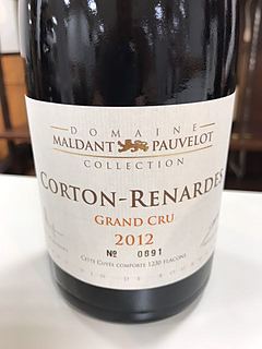 Rượu Vang Pháp Domaine Maldant Pauvelot Corton Renardes 2012