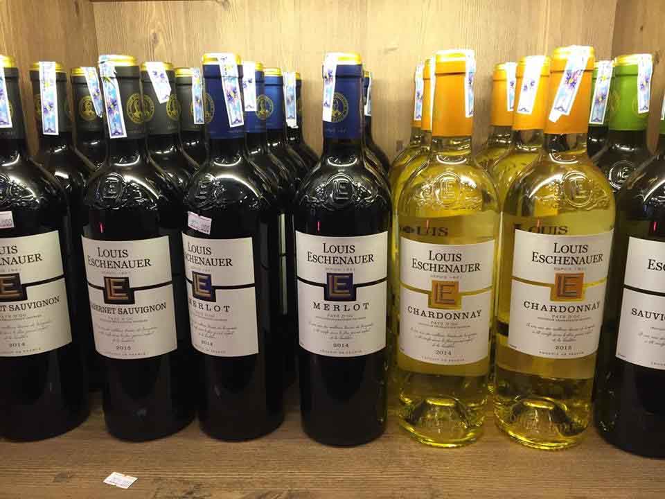 Rượu vang Pháp giá rẻ Louis Eschenauer