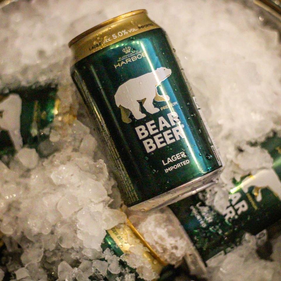 Bia Bear Beer 5% lon 500ml Premium Lager