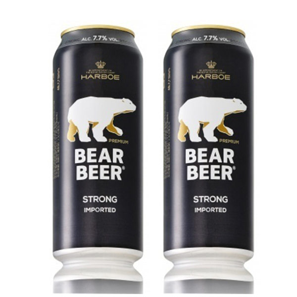 Bia Bear Beer 7,7%  lon 500ml Strong Lager