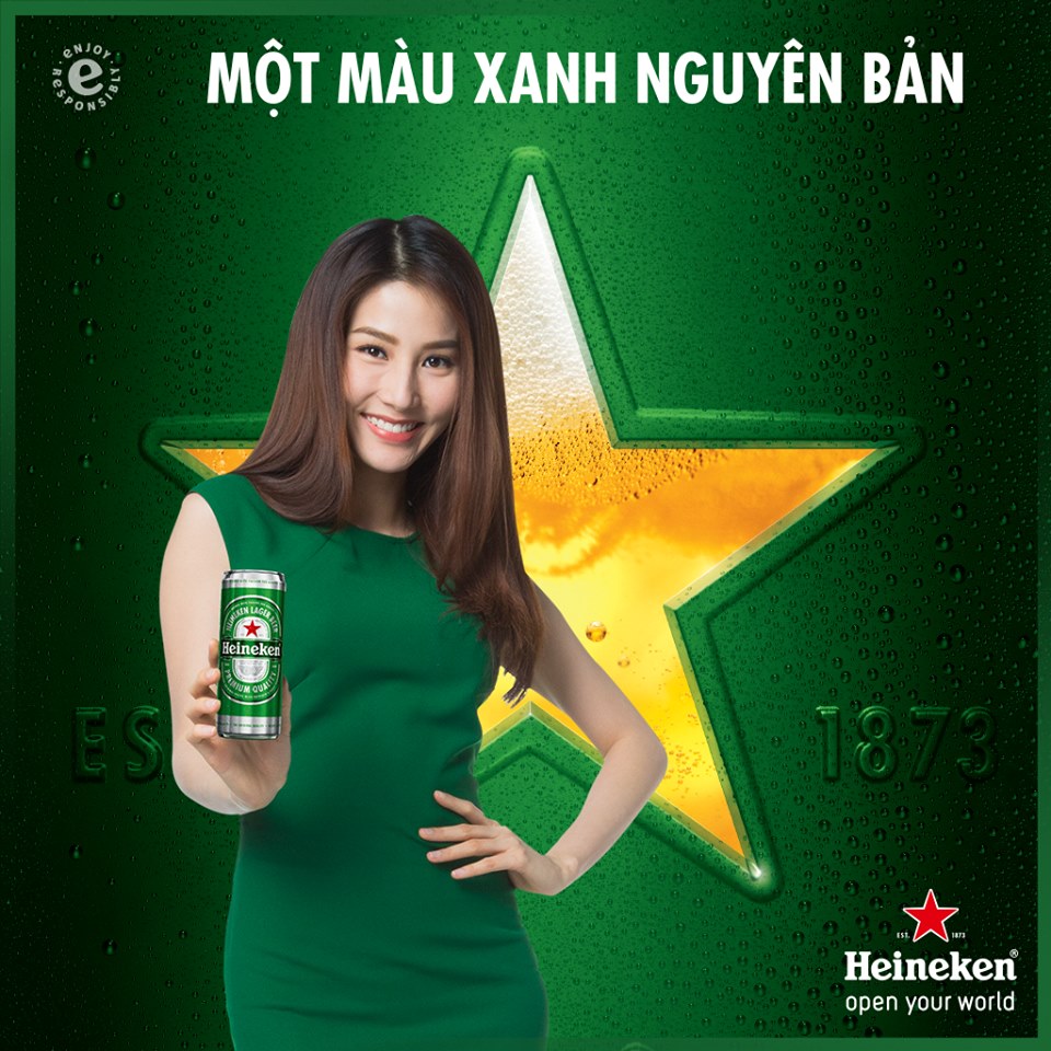 Bia Heineken 5% lon 500ml