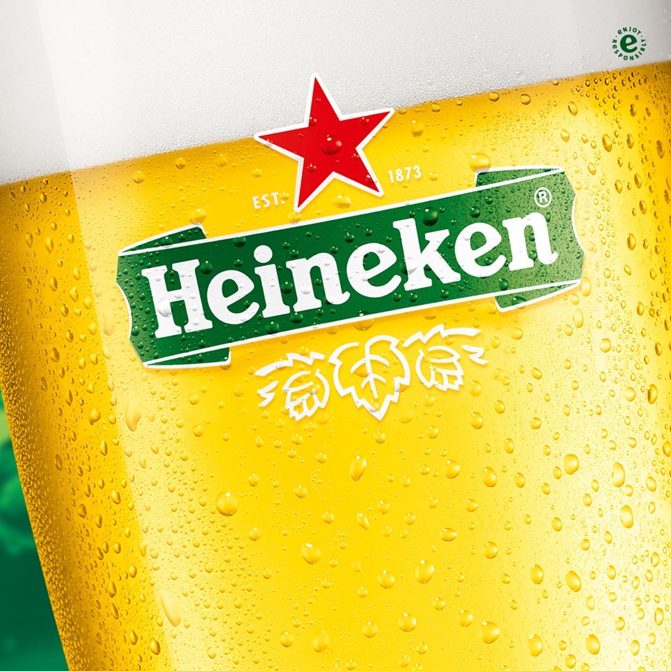 Bia Heineken 5% 1 lít chai thủy tinh
