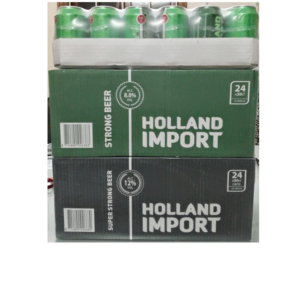 Bia Holland  import 8% lon 500ml