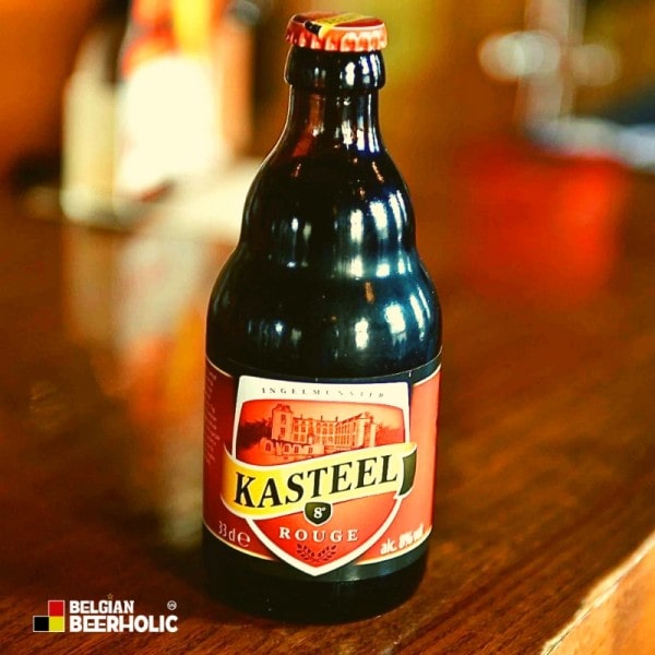 Bia Kasteel Rouge 8% chai 330ml
