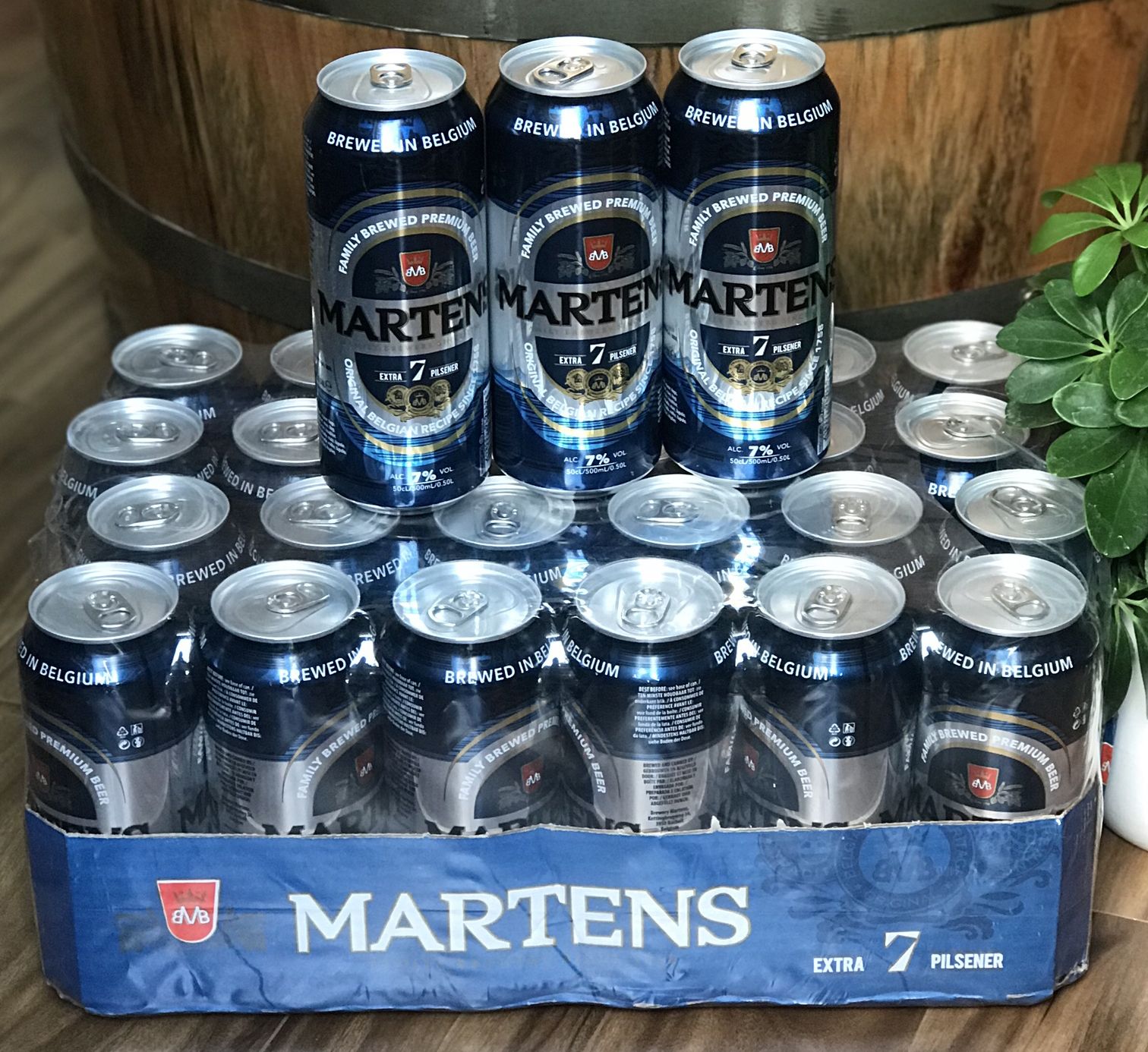 Bia Martens Extra 7% lon 500 ml