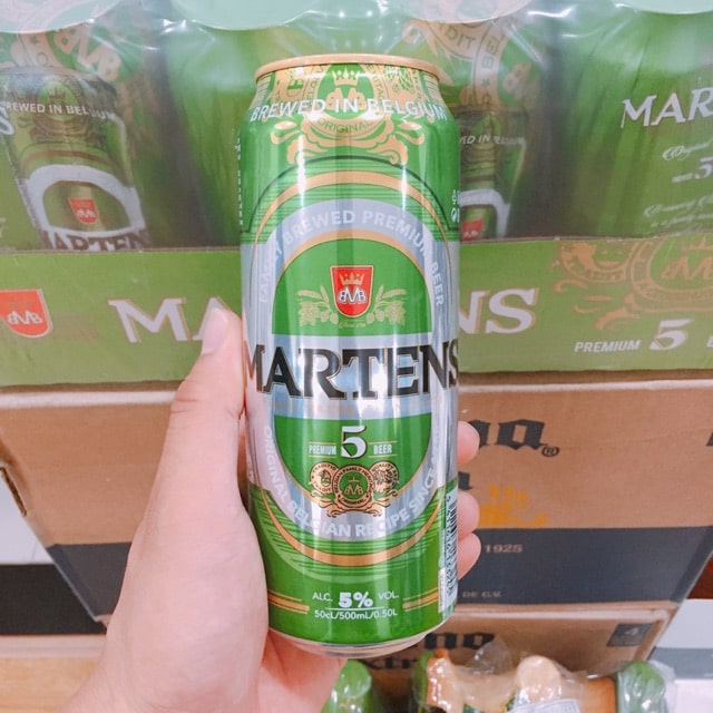  Bia Martens Pils 5% lon 500ml