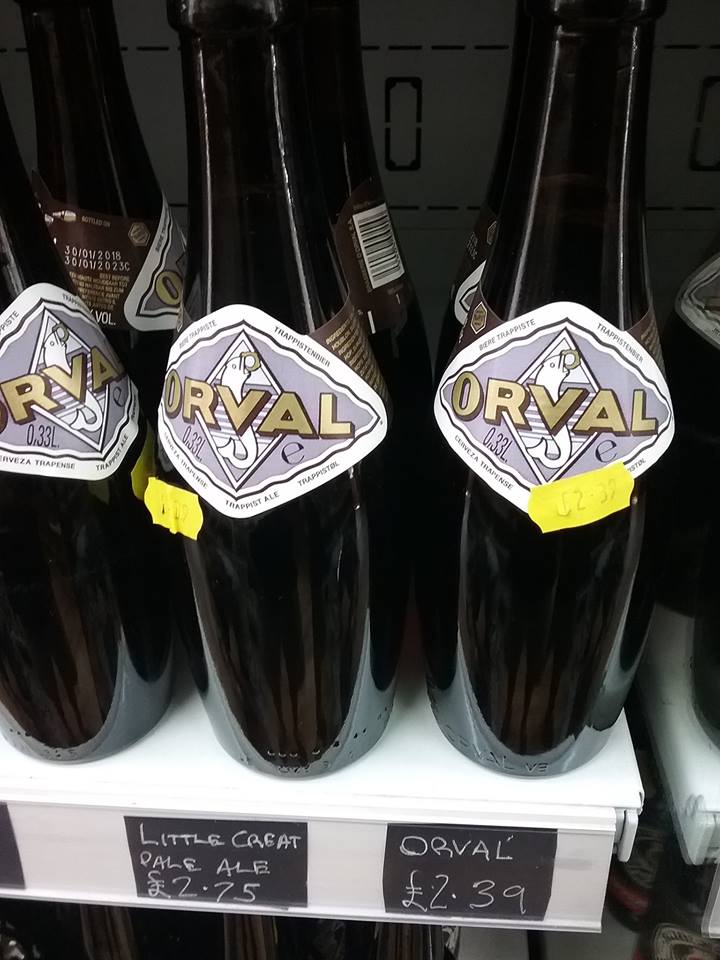 Bia Orval 6,2% chai 330ml