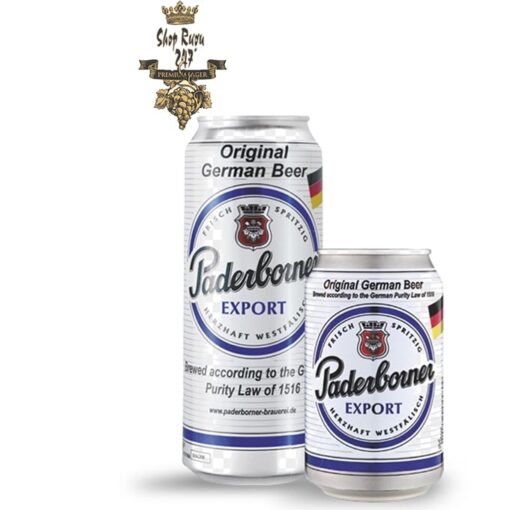 Bia Paderborner 5,5% lon 500ml là loại bia được đánh giá là khá ngon, vị đậm đà, được nhiều người tiêu dùng ưa thích