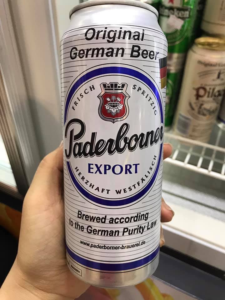 Bia Paderborner 5,5% lon 500ml 