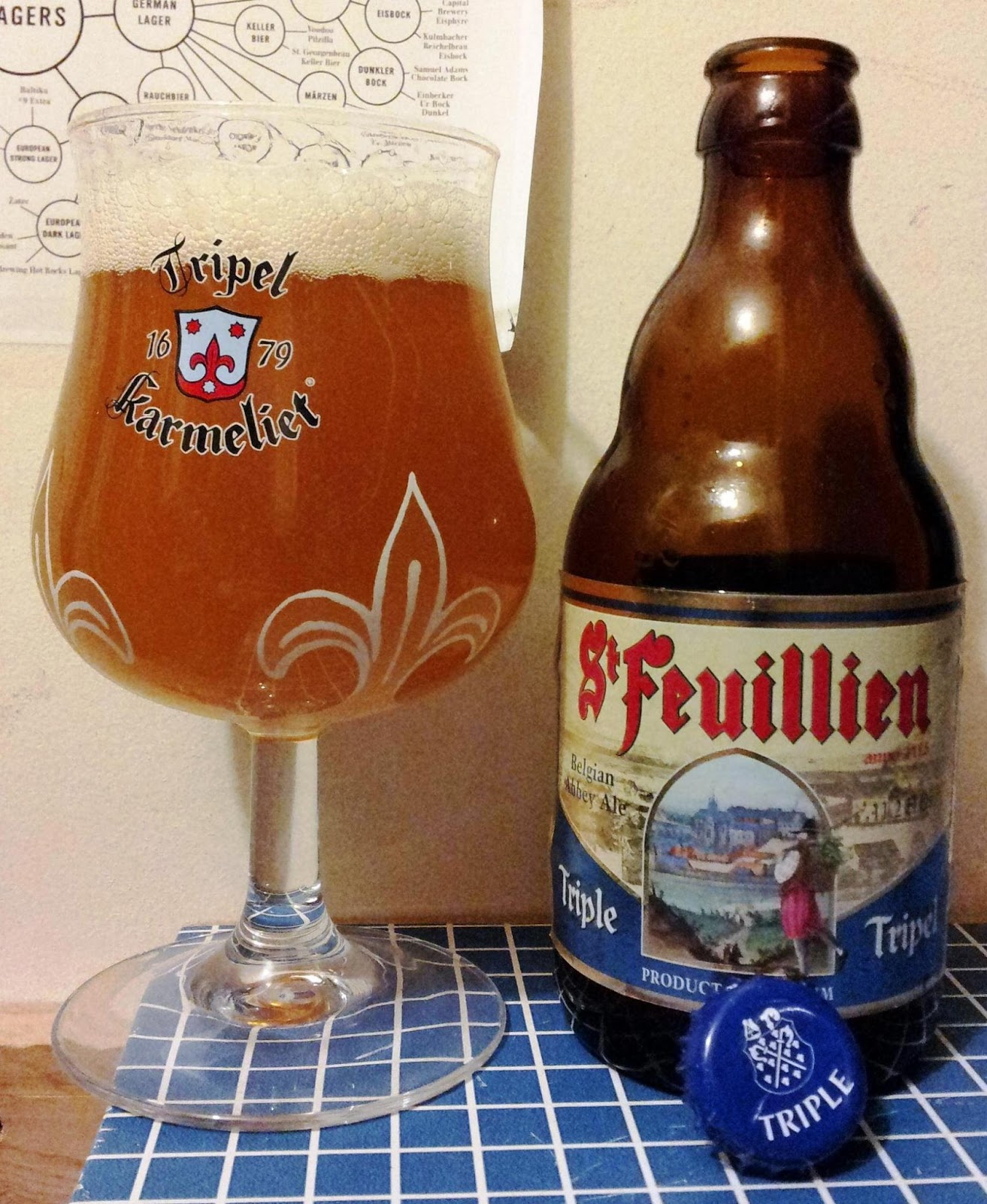 Bia St-Feuillien Triple 8,5% 330 ml