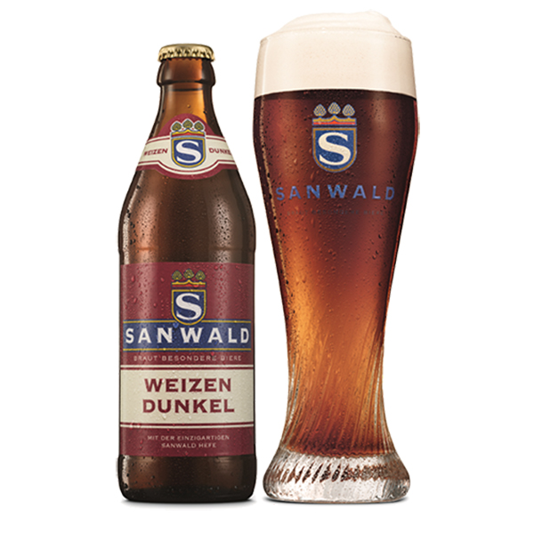 Bia Sanwald Weizen Dunkel 5% 500 ml