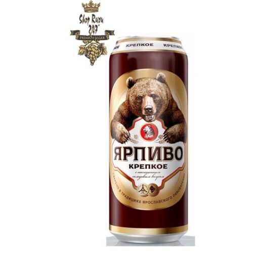 Bia Gấu đen 7.2% là một trong những chai bia được yêu thích nhất của nhà sản xuất Baltika và được phủ sóng rộng rãi