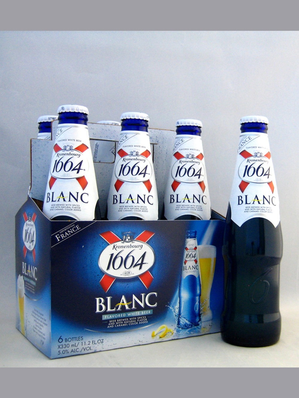 Bia Kronenbourg 1664 Blanc 5% chai 330ml