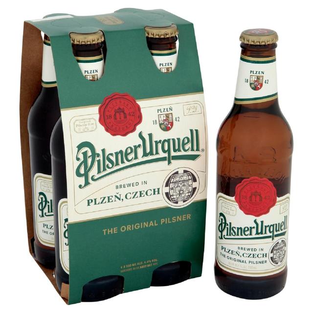 Bia Pilsner Urquell 4,4% chai 330ml