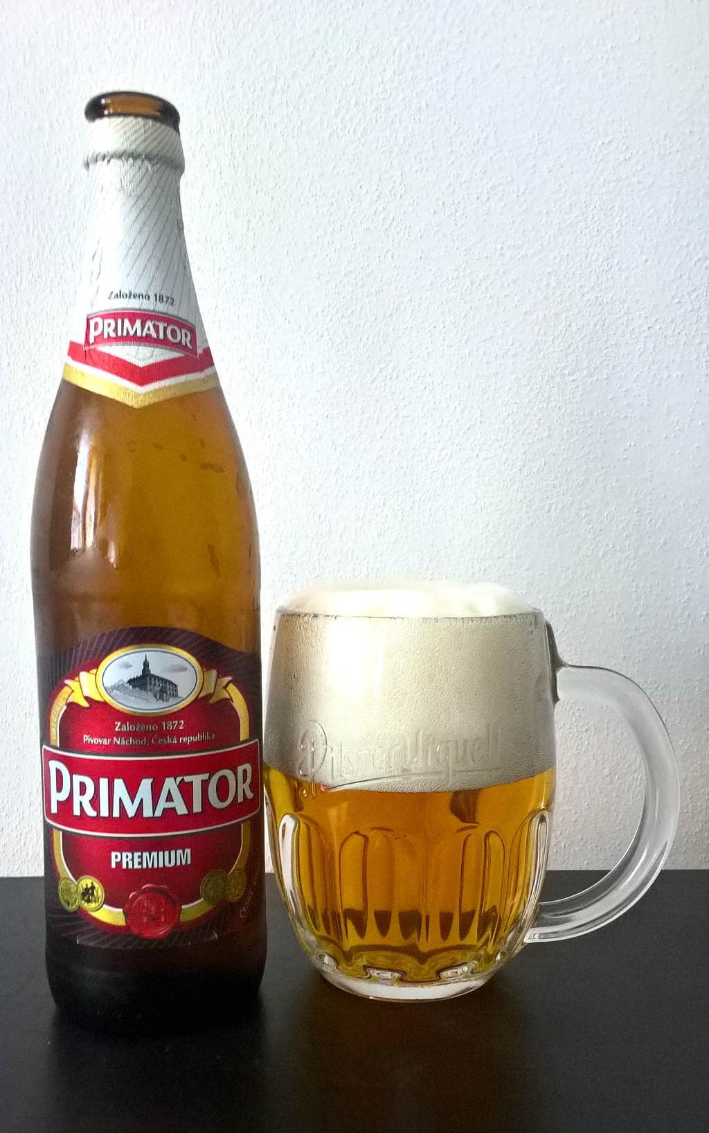 Bia Primator 12% Premium chai 500ml