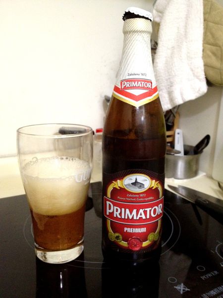 Bia Primator 12% Premium chai 500ml