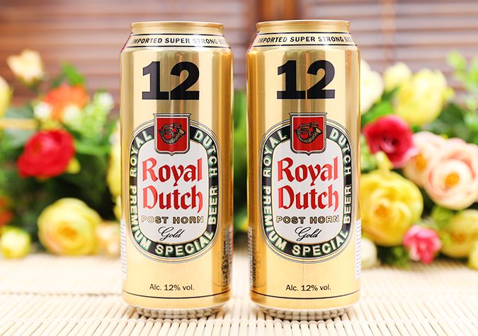 Bia Royal Dutch Gold Premium Strong 12%