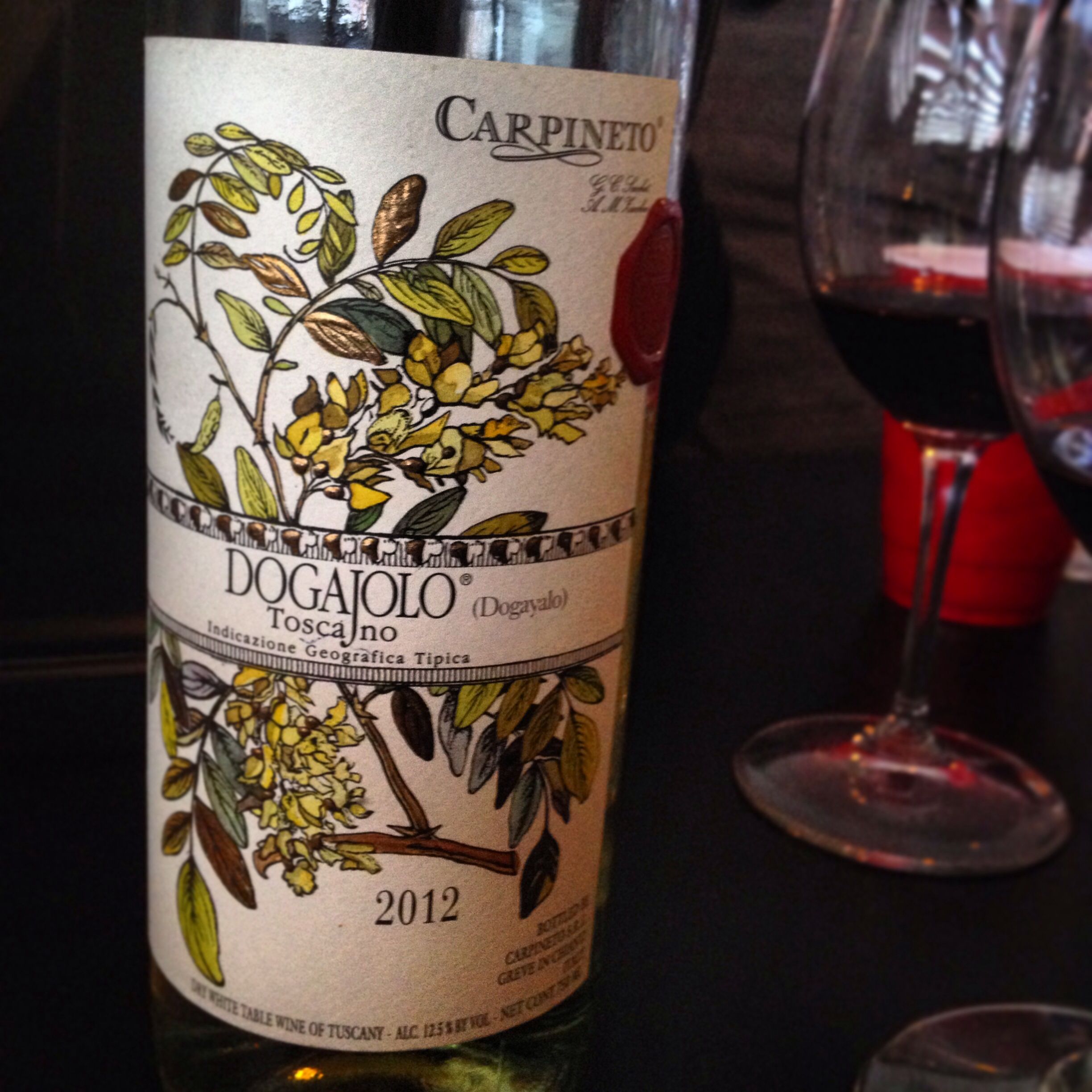 Rượu vang Carpineto Dogajolo Chardonnay Grechetto