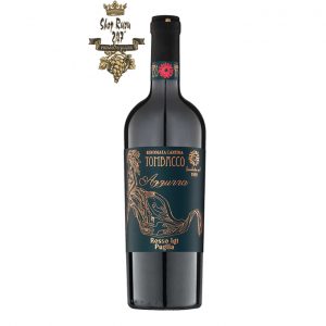 Rượu Vang Ý Tombacco Affura Puglia có màu đỏ ánh tím đẹp mắt. Hương thơm lan tỏa của trái cây, hoa quả, anh đào, mận chín cùng gợi ý của vani.
