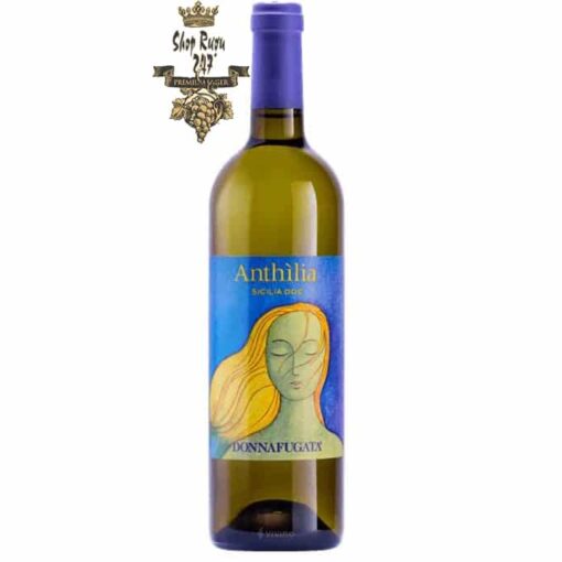 Rượu vang Ý Donnafugata Anthilia Sicilia Doc Bianco 2019, được là sự pha trộn giữa các loại nho Cataratto