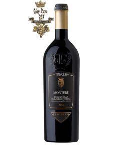 Rượu Vang Đỏ Montere Corvina Della Provincia di Verona có mầu đỏ tươi tinh tế. Hương thơm của anh đào chín đỏ cùng gợi ý của dâu tây cùng một chút hương thơm của cacao.