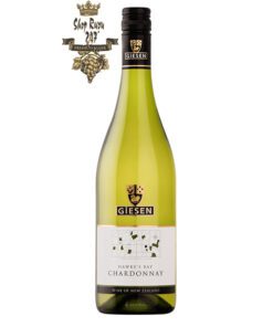 Vang Trắng Newzealand Giesen Chardonnay có mầu vàng rơm. Một loại rượu vang tươi mới và sống động với hương vị đào chín