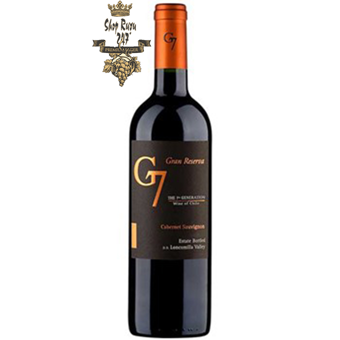 Chân dung sản phẩm G7 Gran Reserva Cabernet Sauvignon
