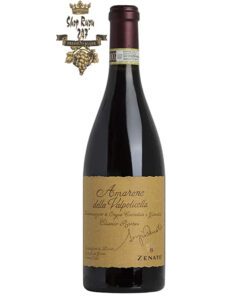 Rượu Vang Đỏ Zenato Amarone Della Valpolicella Sergio Riserva có mầu đỏ hồng dữ dội. Hương thơm mạnh mẽ của các loại quả như anh đào, anh đào Marasca