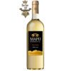 Rượu vang Chile Baron Philippe de Rothschild Mapu Reserva Chardonnay được là sự pha trộn giữa  loại nho Chardonnay
