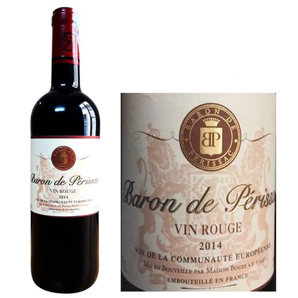 Shopruou247_hinh_anh_ruou Vang Baron De Perissac Vin Rouge 1