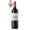 Rượu Vang Đỏ Pháp Chateau Haut Saint Brice Saint Emilion Grand Cru có màu đỏ tím đậm. Hương thơm lan tỏa của trái cây chín mọng cùng gợi ý
