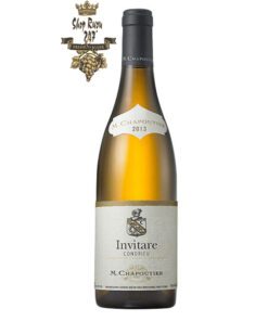 Rượu vang Pháp M.Chapoutier Invitare Condrieu được lên men hoàn toàn từ 100% trái nho chín Viognier – giống nho trắng chất lượng với độ ngọt và chua hoàn hảo.