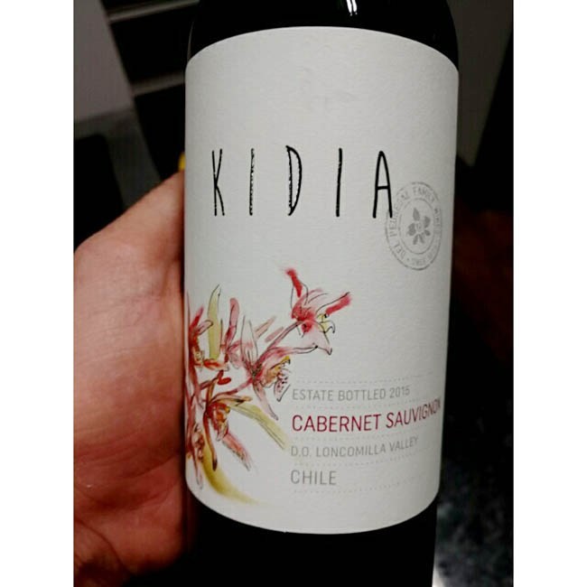 Trên tay sản phẩm Rượu Vang Chile Kidia Cabernet Sauvignon