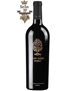 Rượu Vang Đỏ Gran Pumo Salento là sự hòa quyện của 2 chai vang nổi tiếng F và Pazzia .Rượu có mầu đỏ sậm ánh tím. Hương thơm mạnh mẽ quý phái của mứt và hoa quả chín nồng nàn.