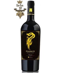 Rượu Vang Ý Đỏ Phonico Primitivo Del Salento có mầu đỏ ruby thanh lịch. Hương thơm phức hợp và sâu lắng của những trái cây