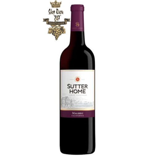 Sutter Home Malbec có mầu đỏ đẹp mắt. Khi bạn đang tìm một loại rượu vang đỏ kết hợp hoàn hảo với món bít tết,