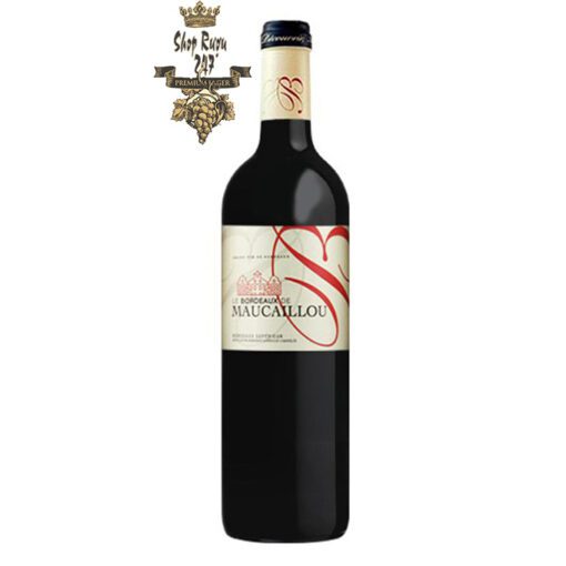 Rượu Vang Pháp Đỏ Bordeaux de Maucaillou Bordeaux Superieur là tài sản của gia đình Dourthe từ năm 1929 là một tài liệu tham khảo ở Moulis