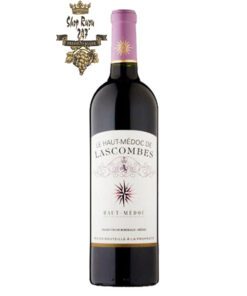 Rượu Vang Đỏ Pháp Le Haut Medoc Lascombes có mầu đỏ rực rỡ. Hương vị của trái cây như anh đào cùng gợi ý của vani với hoa