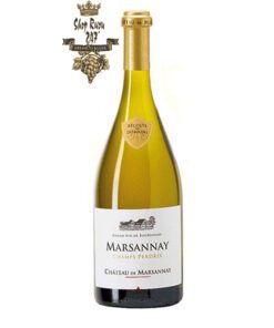 Rượu Vang Pháp Trắng Marsannay Champs Perdrix có mầu vàng tươi sáng, rực rỡ. Hương thơm quyến rũ nồng nàn của trái cây mầu trắng