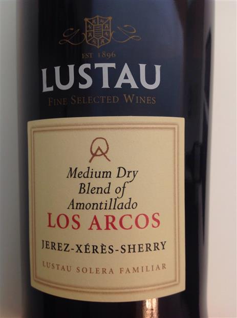 Rượu vang Tây Ban Nha Lustau Solera Familiar: Dry Amontillado Los Arcos 2019