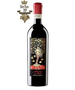 Rượu Vang Đỏ Domini Veneti Mater Có mầu đỏ đậm đẹp mắt,Hương thơm: Phức hợp của gia vị, thanh tao