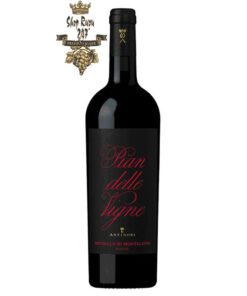 Rượu Vang Đỏ Antinori Pian Delle Vigne Brunello di Montalcino DOCG được làm bằng nho 100% Sangiovese hữu cơ giống Brunello, đặc trưng của ngọn đồ