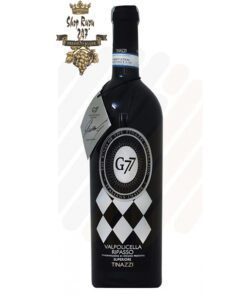 Rượu Vang Ý Đỏ G77 Valpolicella Ripasso là 1 trong 3 chai rượu tuyệt phấm của bộ Tinazzi Generation kỉ niệm và vinh danh nhà sản xuất Tinazzi