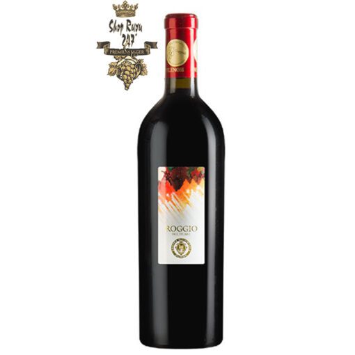Rượu Vang Ý Roggio Velenosi có màu đỏ hồng hào nhoáng. Hương thơm của trái cây mạnh mẽ với ghi chú của mứt, quả mọng đen, anh đào.