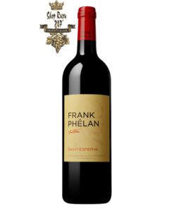 Rượu Vang Chateau Frank Phelan 2nd wine Château Phelan Segur được tạo ra vào năm 1986, Frank Phélan mang tên của con trai của Bernard Phélan
