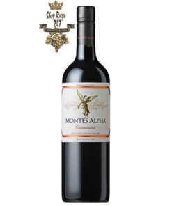 Rượu Vang Chile Đỏ Montes Alpha Carmenere có mầu đỏ ruby ánh tím. Hương thơm của các loại trái cây chín đỏ và đen