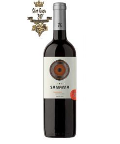 Rượu vang Chile Sanama Carmenere ược sự cuốn hút cho lần đầu chạm mắt với sắc màu tím đậm