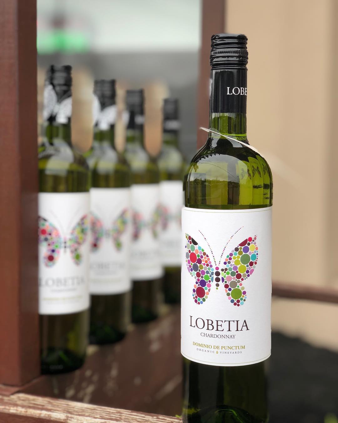 Chân dung chai Rượu vang Tây Ban Nha Lobetia Chardonnay White 2019