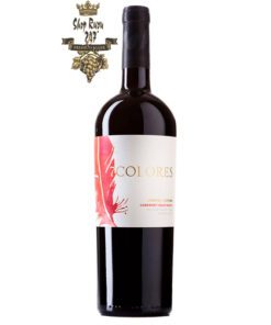 Rượu Vang Đỏ 7Colores Limited Edition Cabernet Sauvignon có màu đỏ đậm ánh tím. Hương thơm của trái cây như mận, nho đen